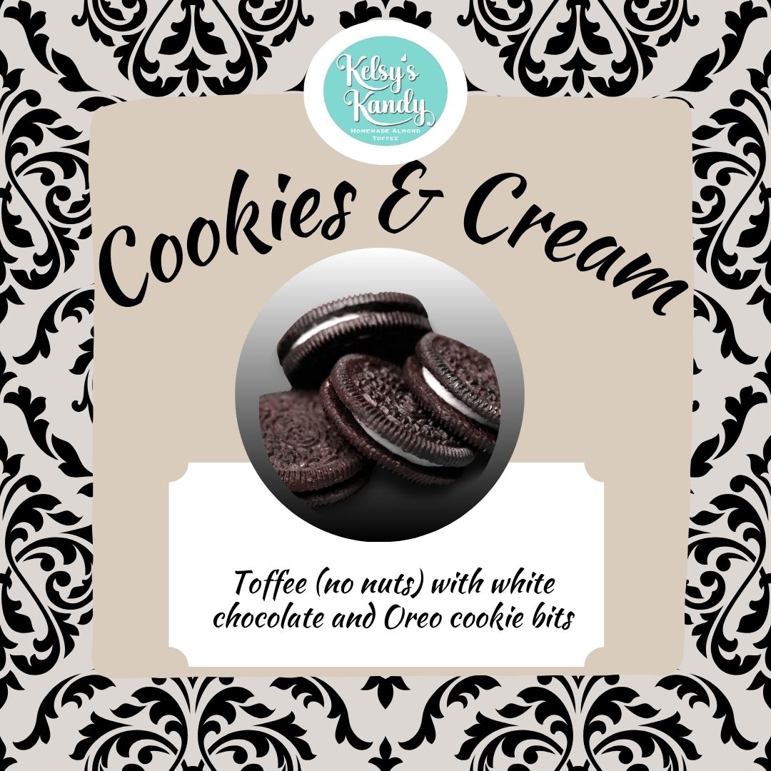COOKIES AND CREAM TOFFEE