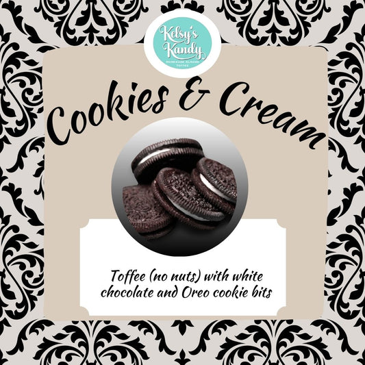 COOKIES AND CREAM TOFFEE
