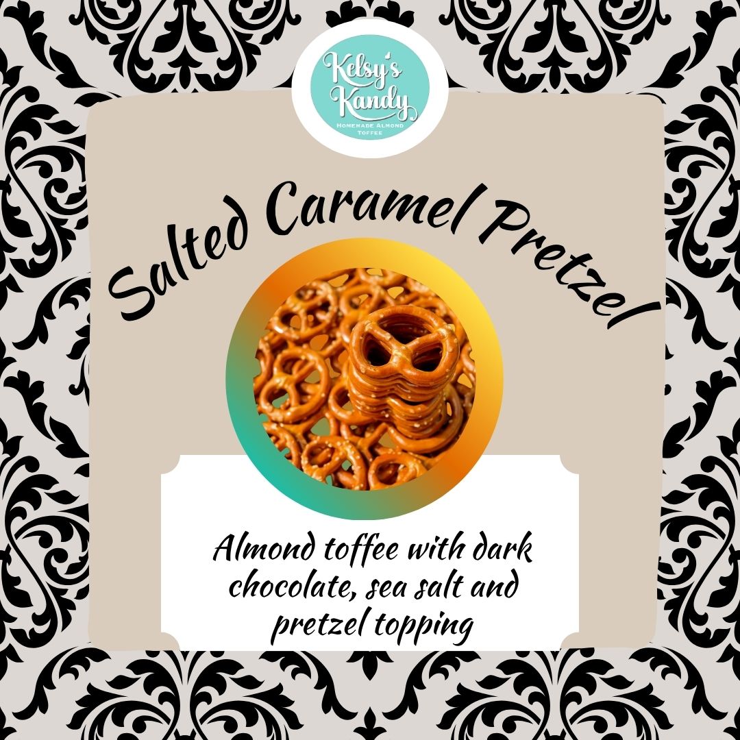SALTED CARAMEL PRETZEL TOFFEE
