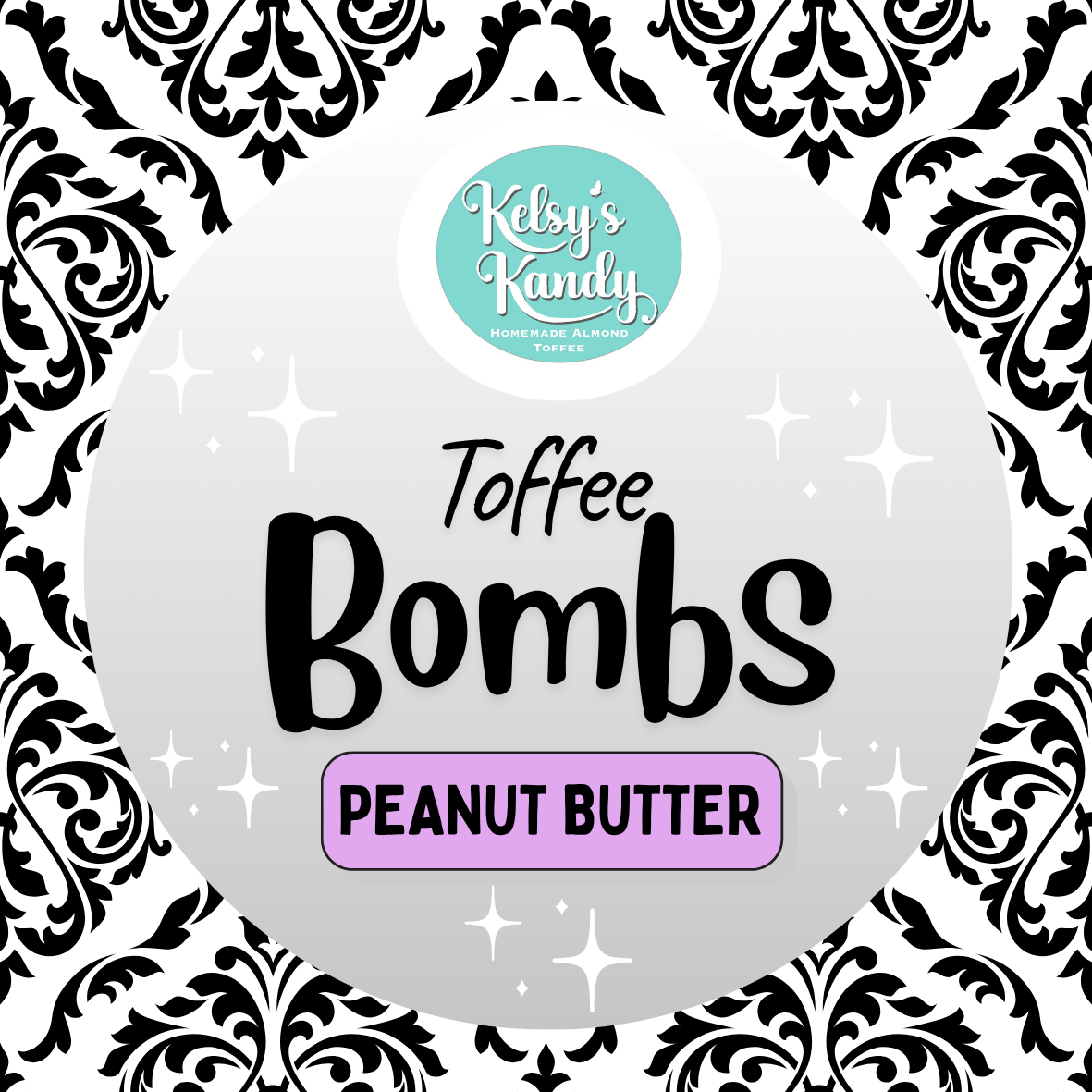 TOFFEE BOMBS PEANUT BUTTER